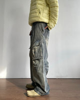 Peace Cargo Denim Pants