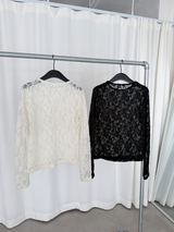 fleur lace top (2color)