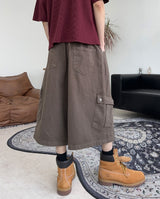 Rowoon Cargo Bermuda Banding Pants