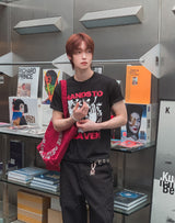 Heaven Graphic Lettering Short Sleeve T-shirt