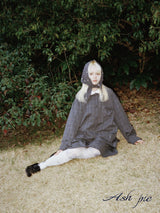 AW25 ルーズコートウィズドットカラー