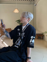 ツーエルブカラーVネック半袖Tシャツ 4C