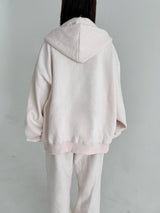 1550. Pinterest fluff hood zip-up