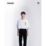 TAGGED - ファンダメンタルオーバーサイズホワイトTシャツ