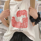 メローミャウショートスリーブTシャツ