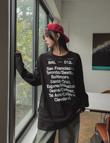 オズレタリングルーズフィットロングスリーブ