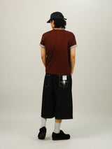 EN STAR Pocket Denim Bermuda Pants