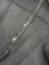 Haas Suede Shearling Mustang Jacket (3 Colors)