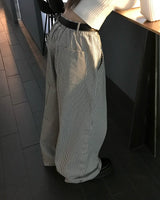 ラグビースナップストライプカーゴパンツ