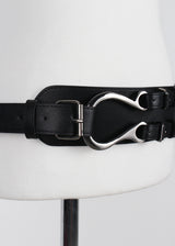 BUCKLE WIDE BELT