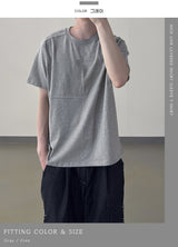 ニックラインレイヤードショートスリーブTシャツ
