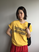 スタジオ レタリング Tシャツ(4color)