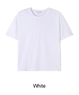 エンディ高密度クロップ半袖Tシャツ