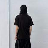 バーティカルテクスチャーバギーTシャツ