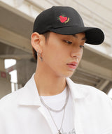 Chubasco ウィードレッドローズボールキャップ BCB015 ブラック