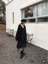 ミリュクロップニットフードジップアップ (3c)