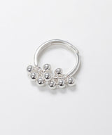 silver ball grape ring