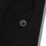 KIRSH PLAIN ULTRALIGHT HALF PANTS - BLACK 