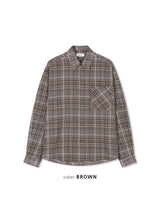 Ant check long sleeve shirt