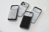 round dot mirror bumper case + magsafe [black]