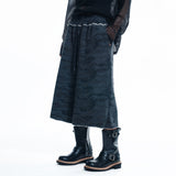 Camo 8-quarter Sweat Bermuda Pants - CHARCOAL
