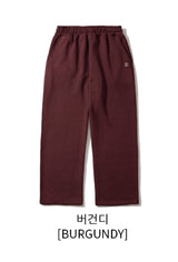 26SS★ ロングワイドブラッシュスウェットパンツ
