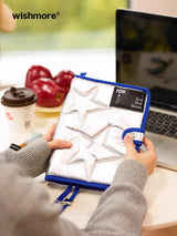 wishmore スターノートデザインセンスハンドアカウントブック (クリエイティブニッチ女の子の親友への誕生日プレゼント)