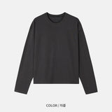 コアベーシッククロップロングスリーブTシャツ (5color) (No.1000)