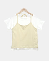 (Sleeveless) ニューラルホルター半袖Tシャツ