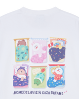 26SS SLEEPING LINE FRIENDS SHORT SLEEVE T-SHIRT