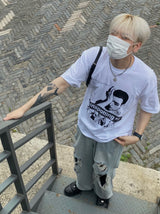 トレインナ染め半袖Tシャツ 2C