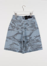 CAMO HALF BERMUDA PANTS