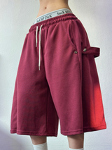 スナップオーバーベーシックバミューダパンツ 🩵💕🧸🤎8COLOR