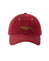 26SS CONTRAST STITCH NYLON BALL CAP