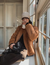 ナイスウールハーフコート