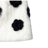flower beanie (white)