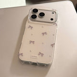 Glitter Diamond Ribbon iPhone Case