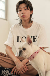 動物愛護コラボキャンペーンTシャツ ホワイト