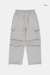 クロアイレットフリースカーゴスウェットパンツ
