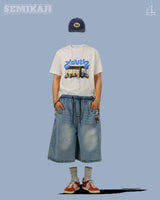 WN Side Snap Bermuda Banding Pants