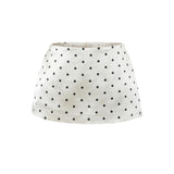 Cleo Satin Dot Micro Skirt
