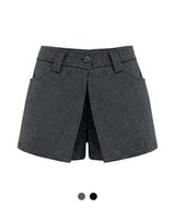 エミリー フラップレイヤード ショートパンツ