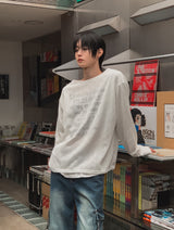 ラフ シースルー レイヤード ニット