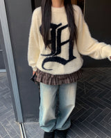 B angora knit
