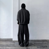 Pinstripe Zip Jacket
