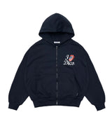 DCxRS アメリカントングジップアップフーディー Navy