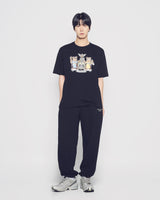 25FW NYオマージュ半袖Tシャツ ブラック