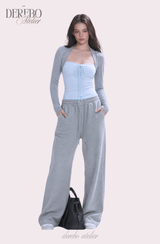 Blanc Center Gray Long-Sleeve T-Shirt