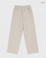 [MADE] Peto cut cotton banding pants