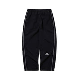 Sports Dept Piping Woven Wide Pants - Black